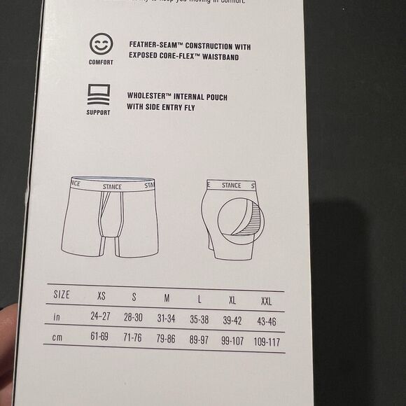 Stance FEEL 360 Boxers Mens Large Green Camo Athletic Boxer Max Support NIB - Picture 6 of 6